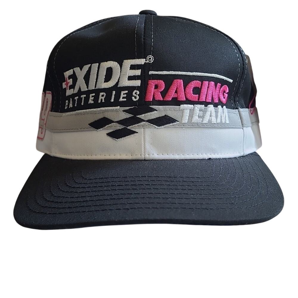 Vtg Y2k Nascar Exide Battery Team  Racing hat DaDa Sample